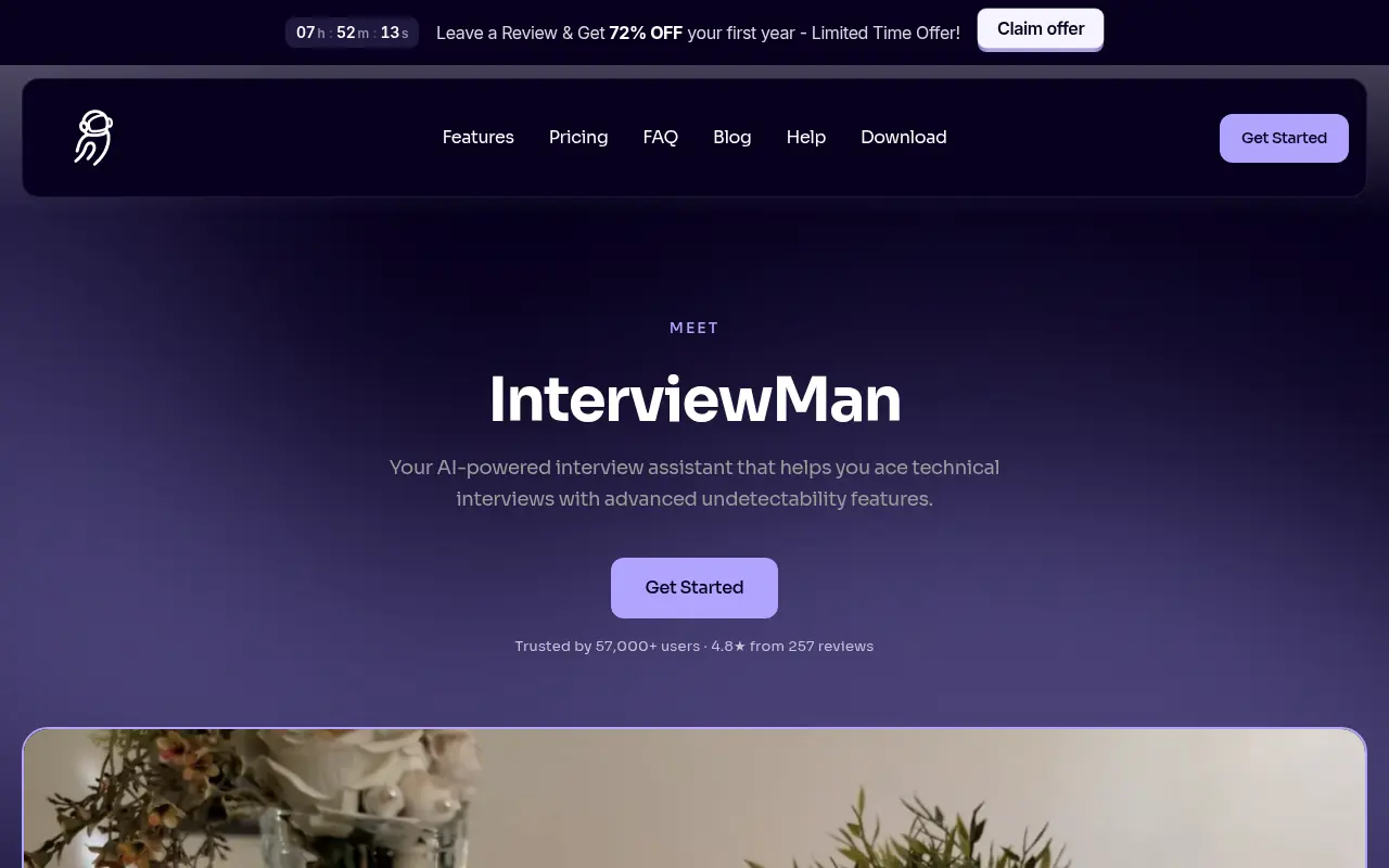 InterviewMan screenshot