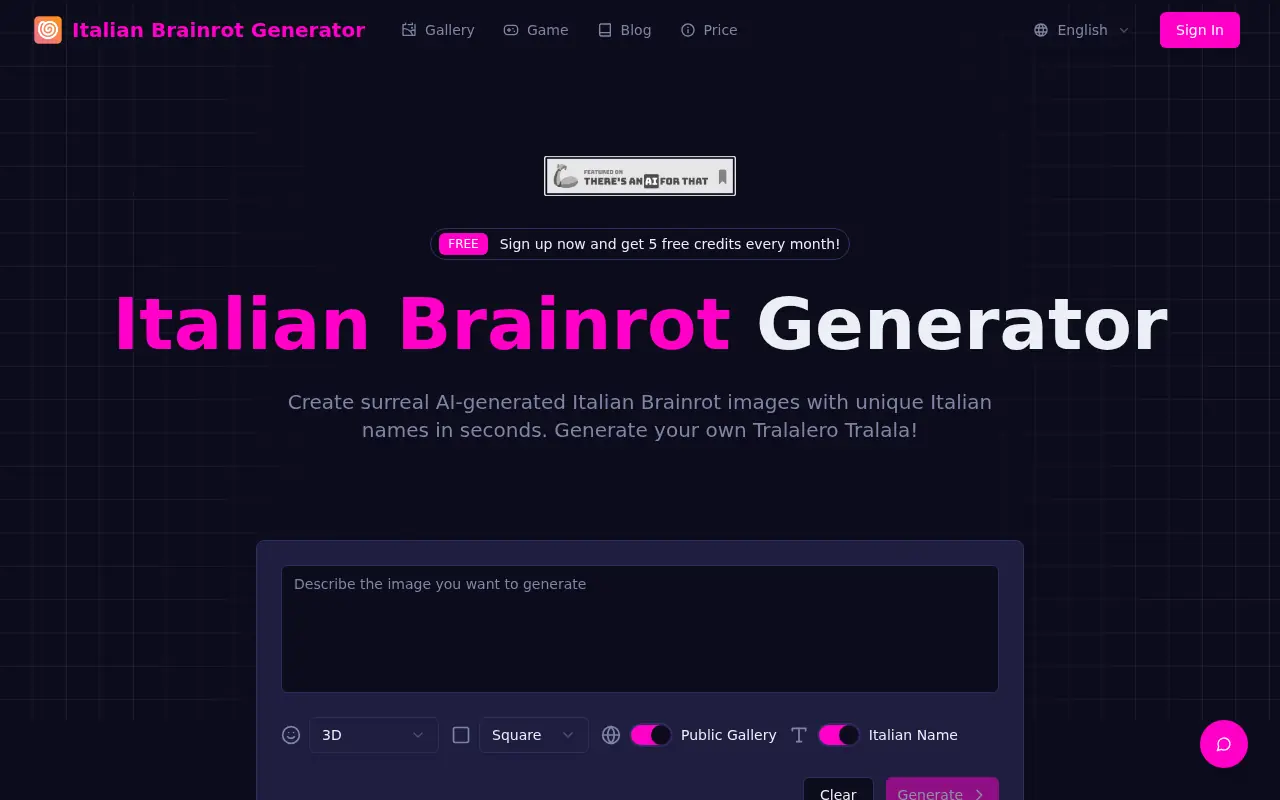 Italian Brainrot screenshot