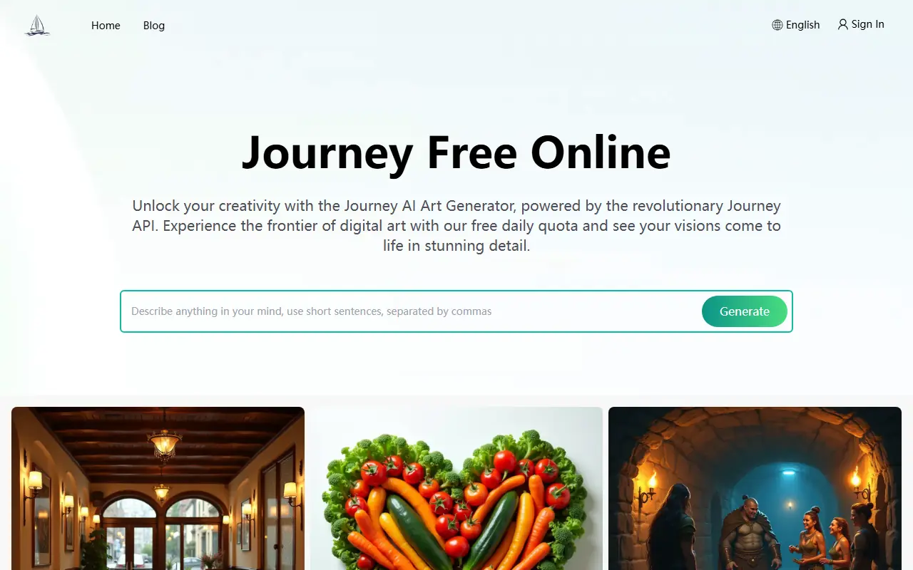 Journey AI Art screenshot