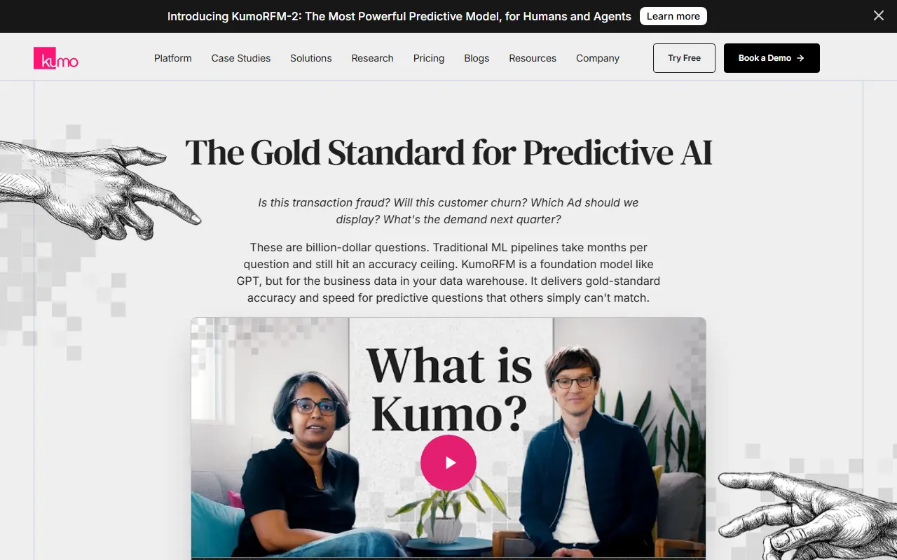 Kumo.ai screenshot