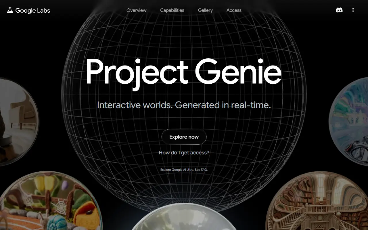 Project Genie screenshot