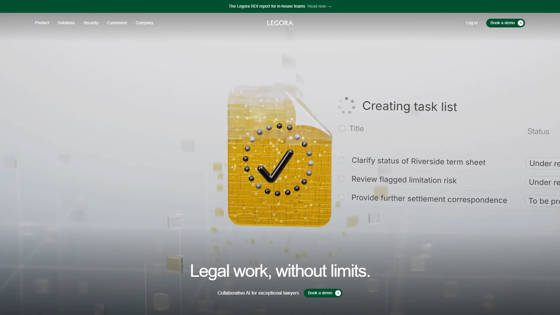 Legora screenshot