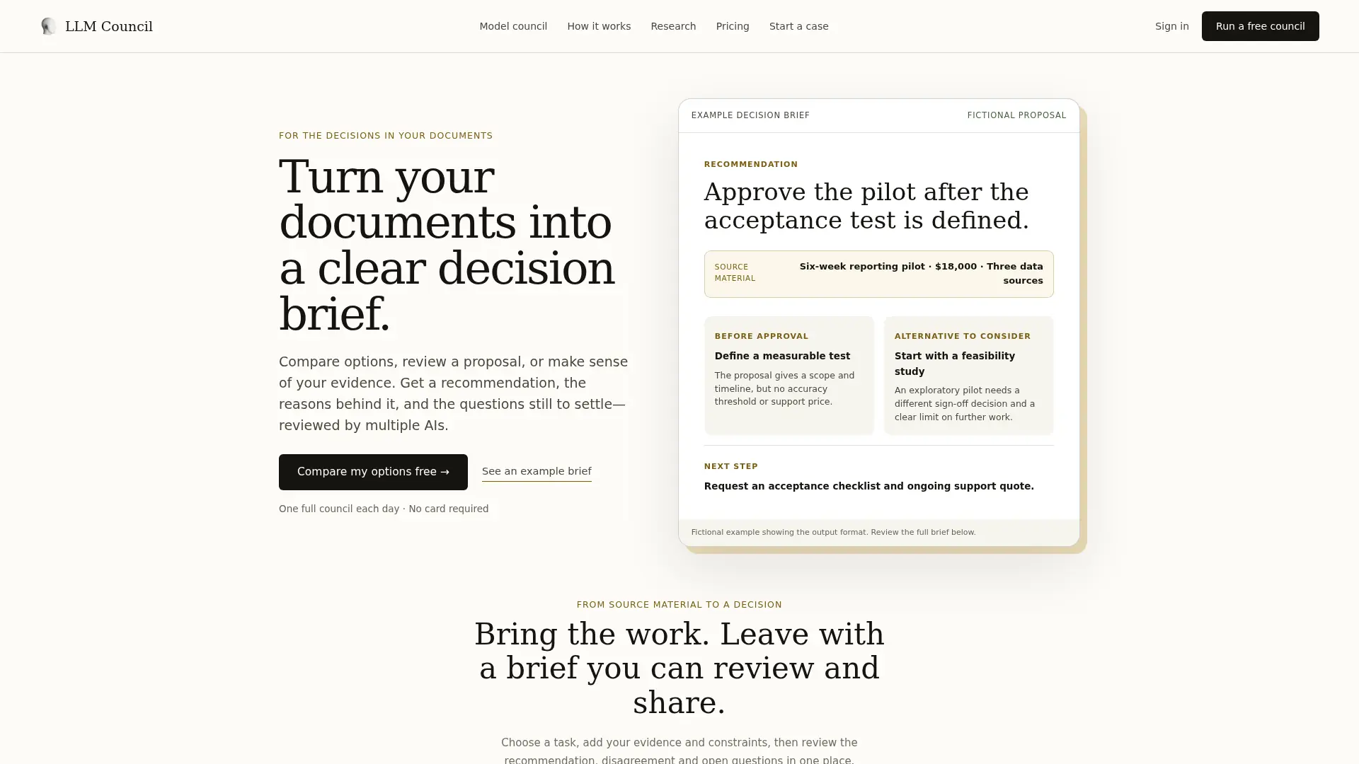 LLM Council screenshot