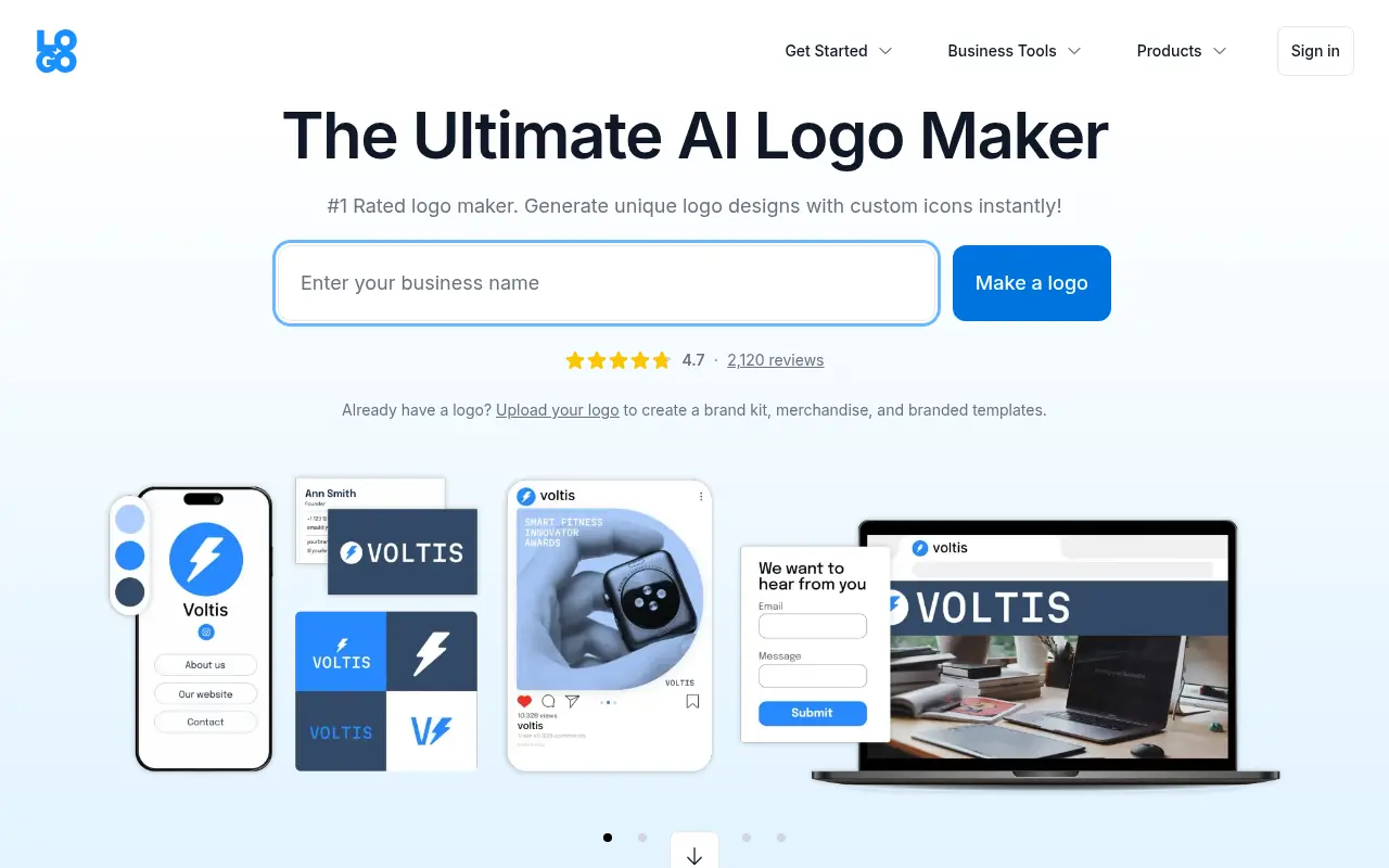 LOGO.com screenshot