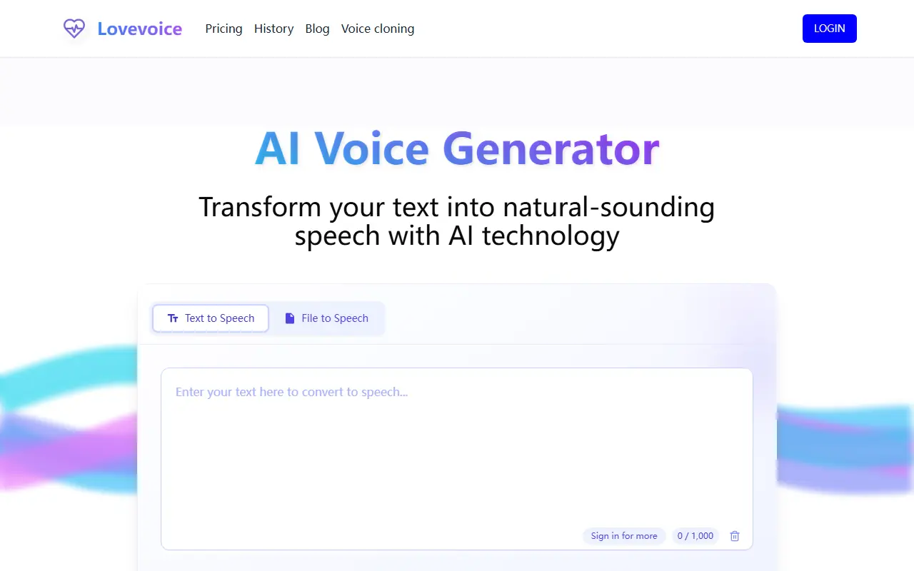 LoveVoice AI screenshot