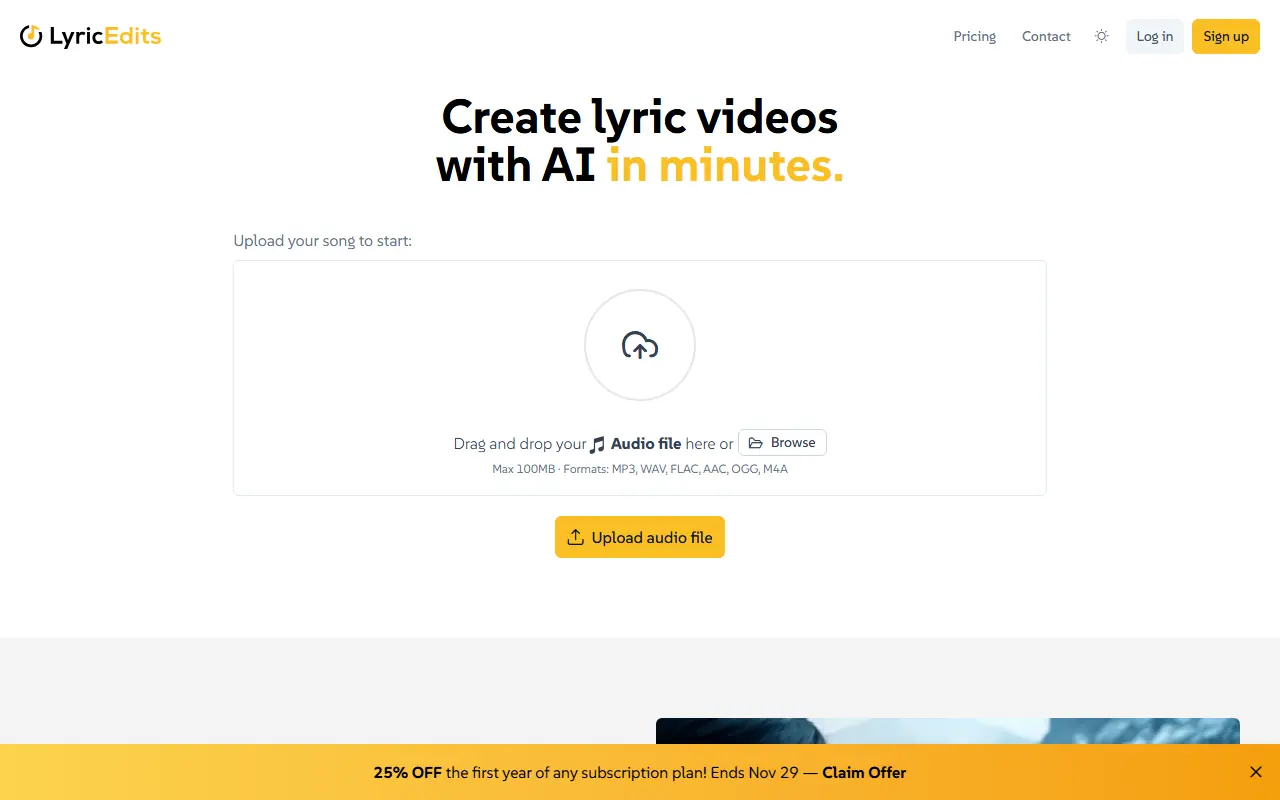 LyricEdits screenshot