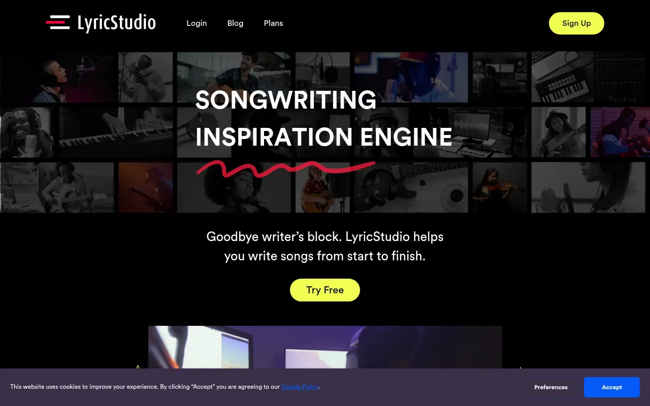 LyricStudio screenshot