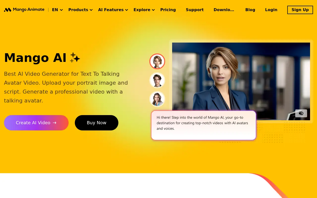Mango Animate screenshot