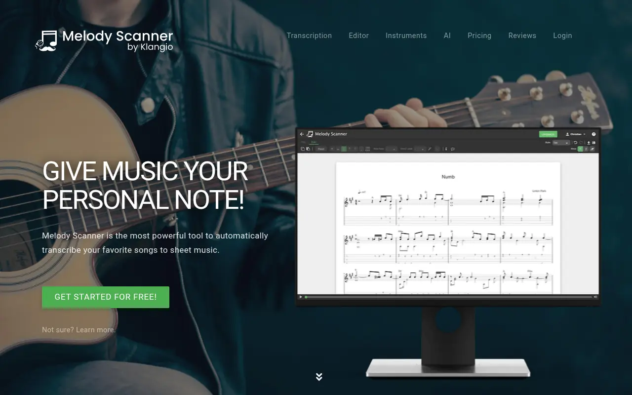 Melody Scanner screenshot