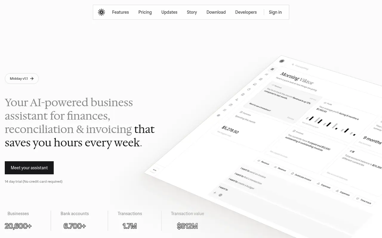 Midday screenshot