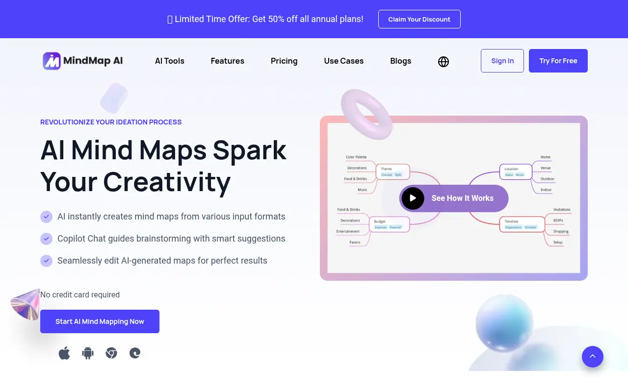 MindMap AI screenshot
