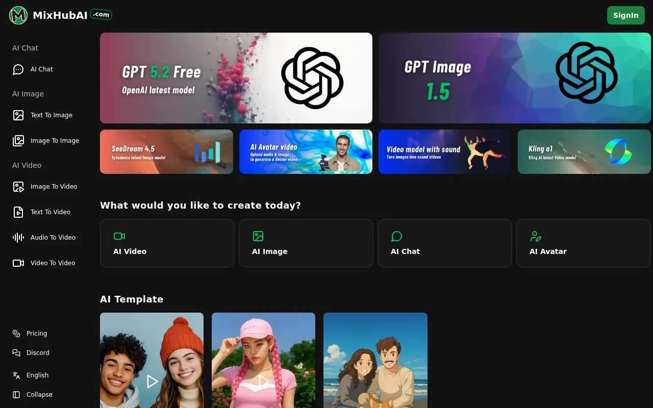 MixHub AI screenshot