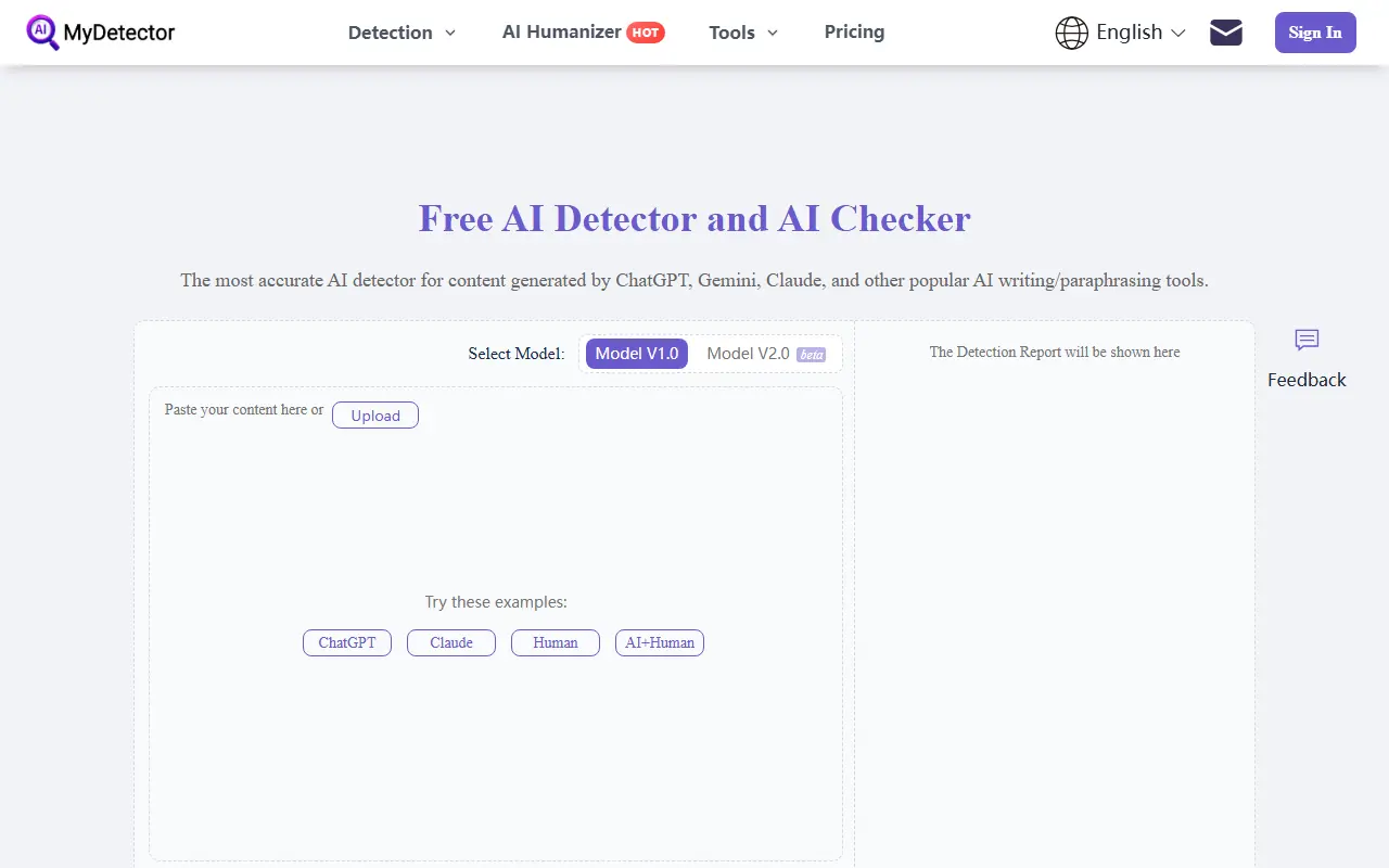 MyDetector AI screenshot