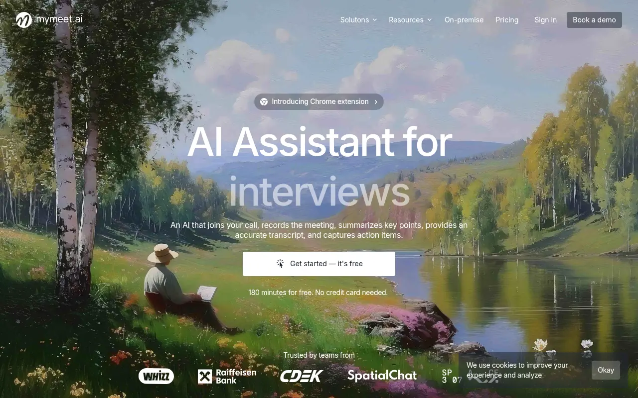 MyMeet.ai screenshot