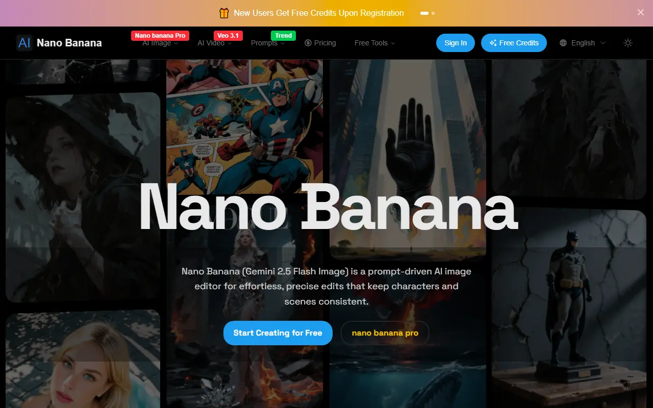 Nano Banana screenshot