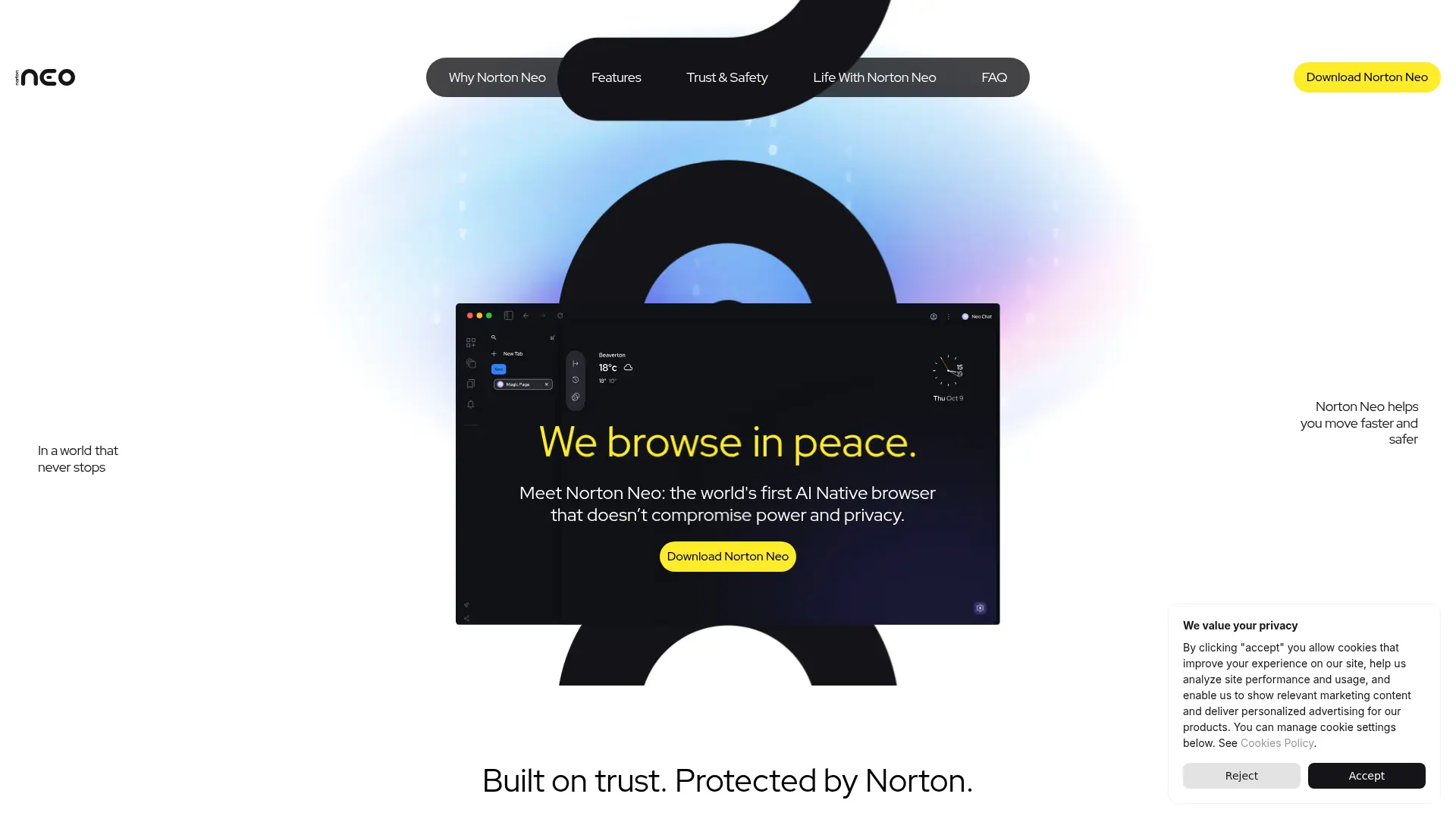 Norton Neo screenshot
