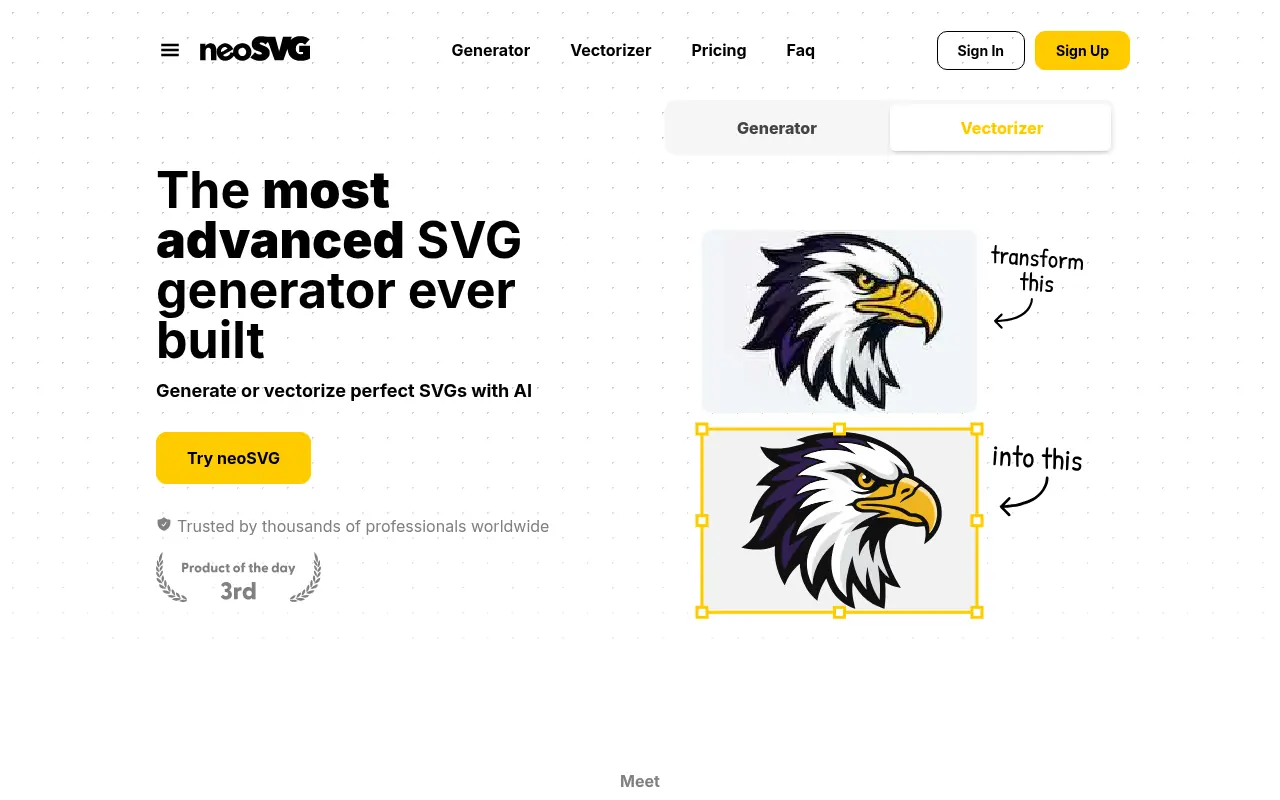neoSVG screenshot