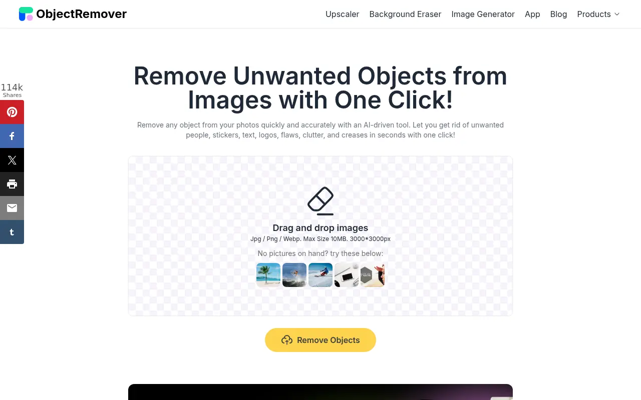 ObjectRemover screenshot