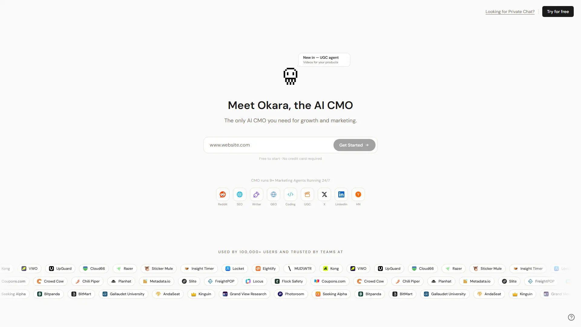 Okara screenshot