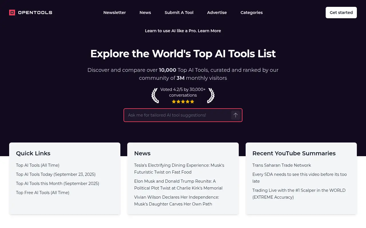 OpenTools screenshot