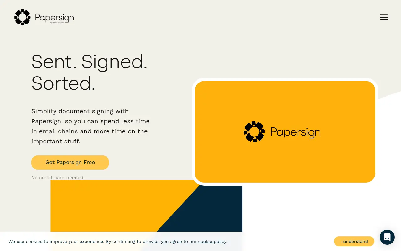 Papersign screenshot