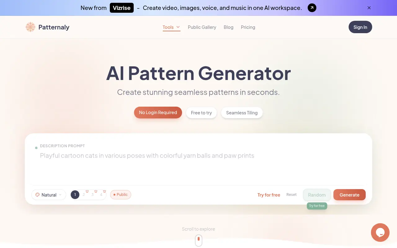 Patternaly screenshot