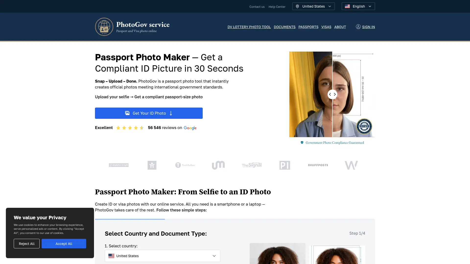 PhotoGov screenshot