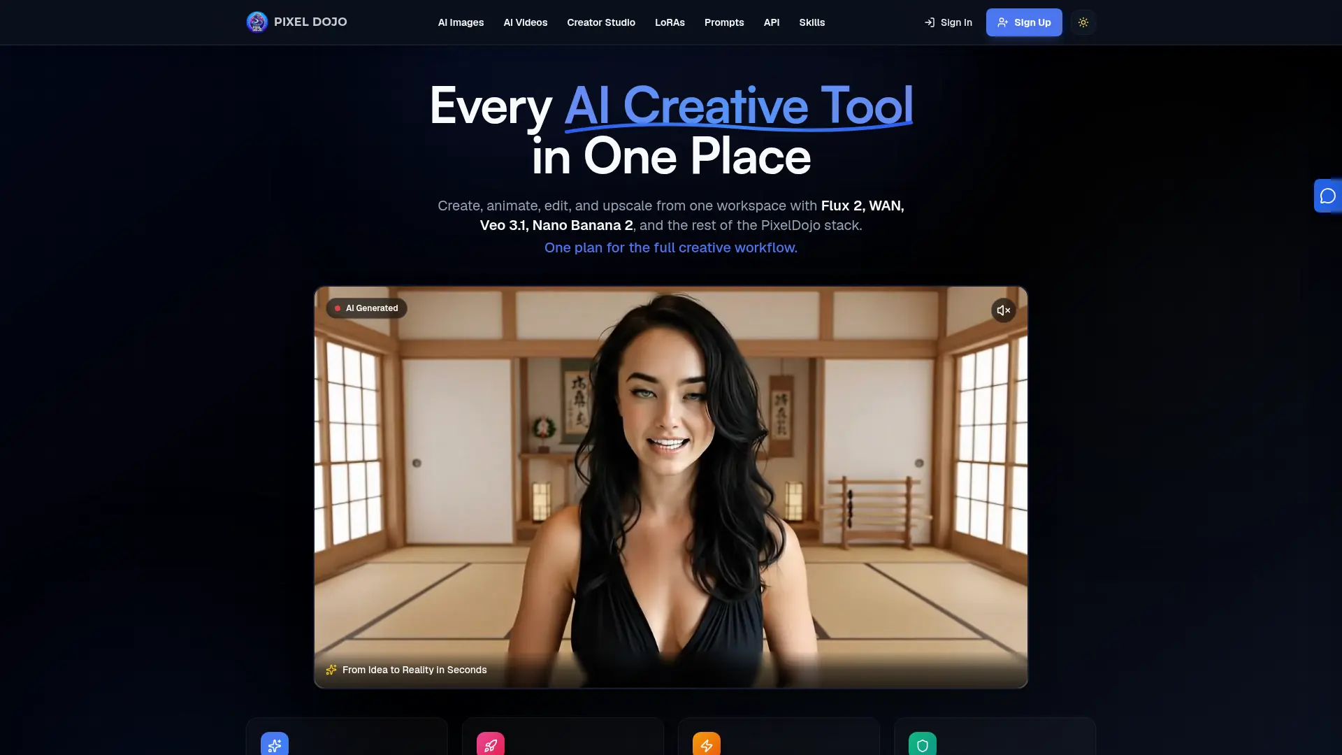 Pixel Dojo AI screenshot