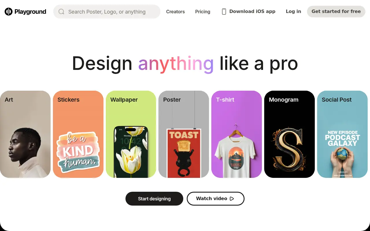 Playground screenshot