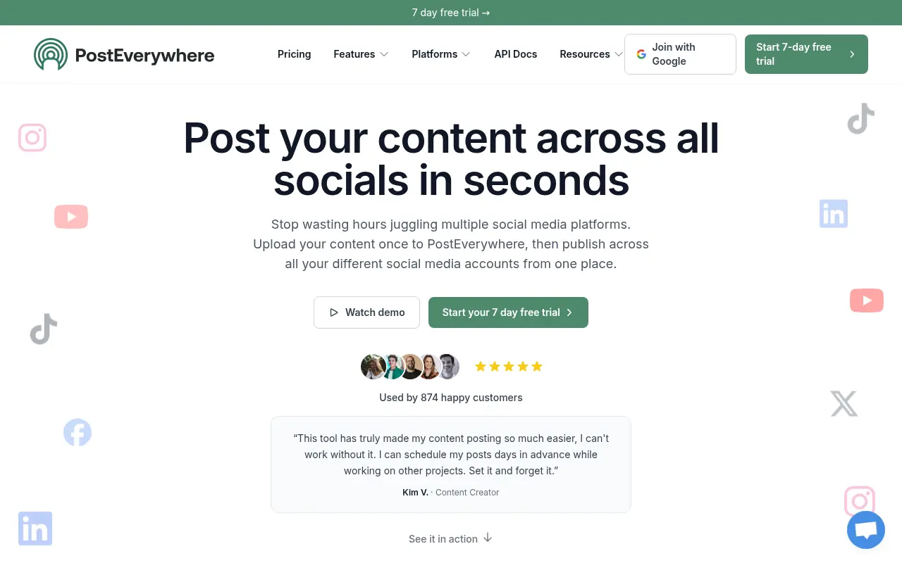 PostEverywhere screenshot