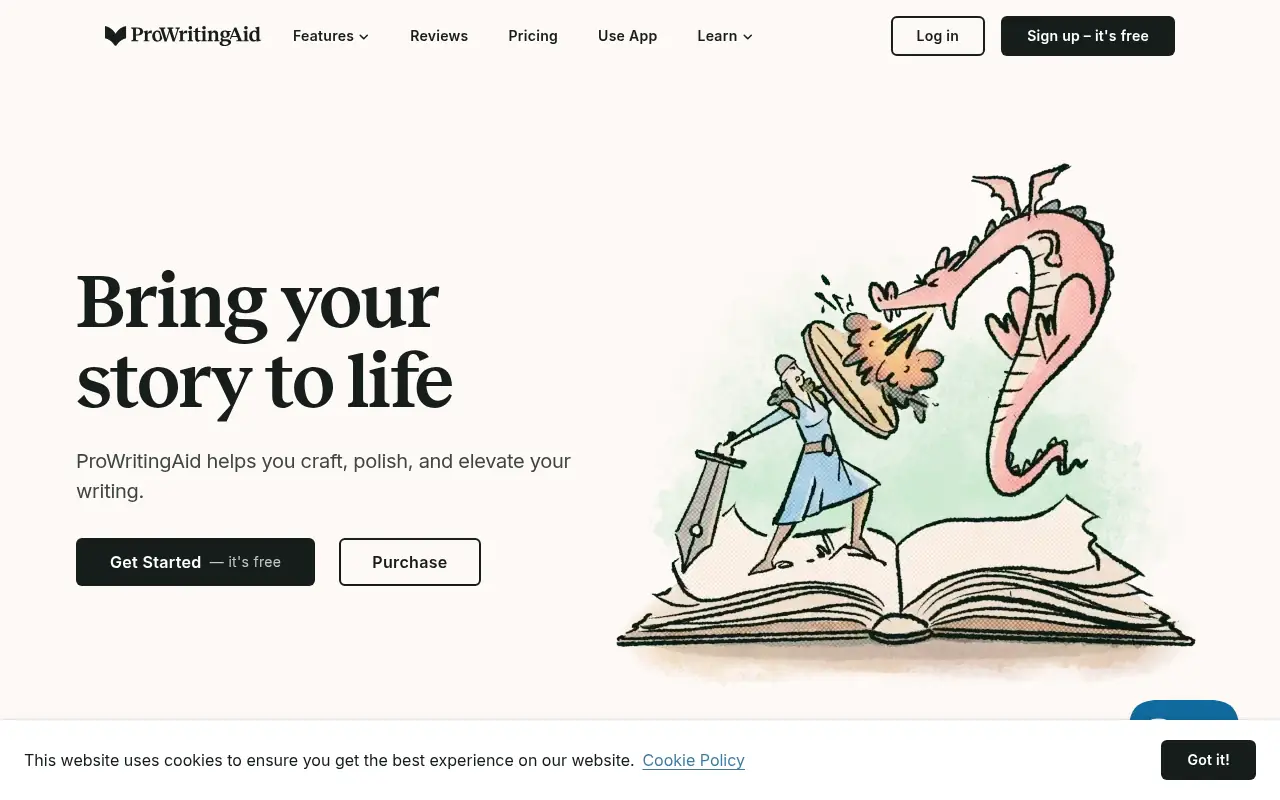 ProWritingAid screenshot