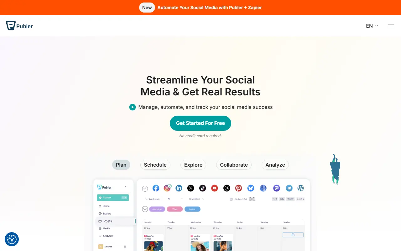 Publer screenshot