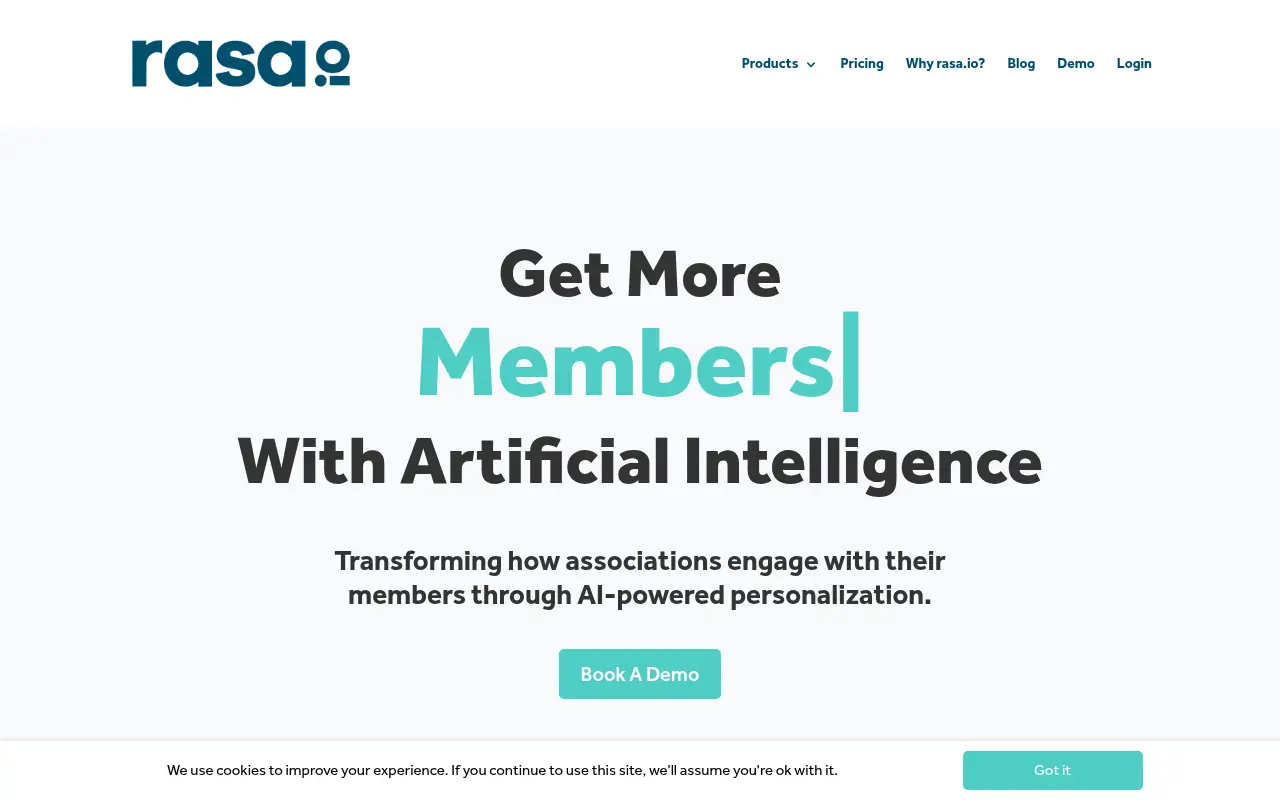 rasa.io screenshot