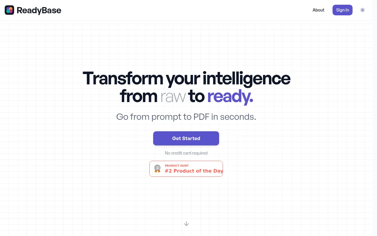 ReadyBase screenshot