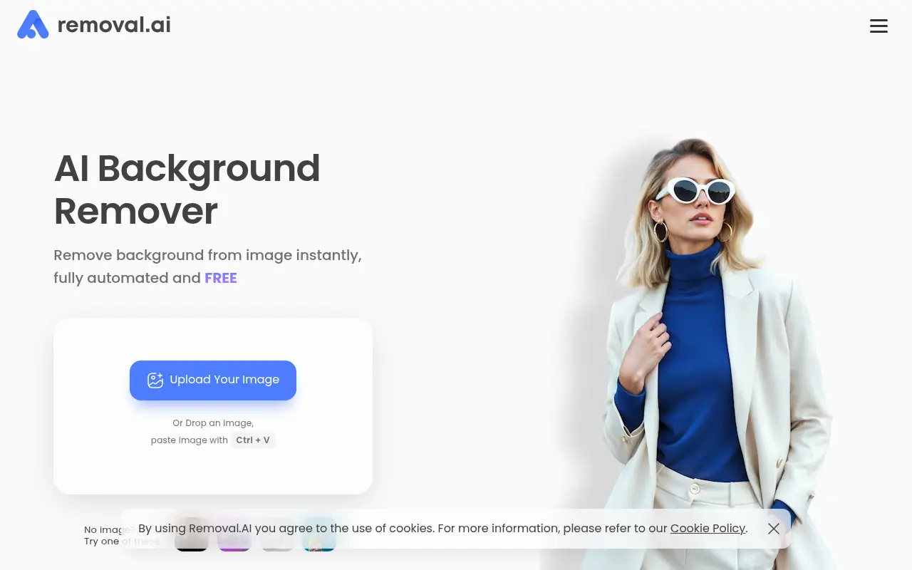 Removal.AI screenshot