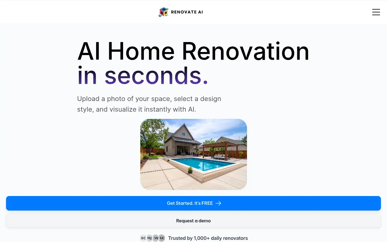 Renovate AI screenshot
