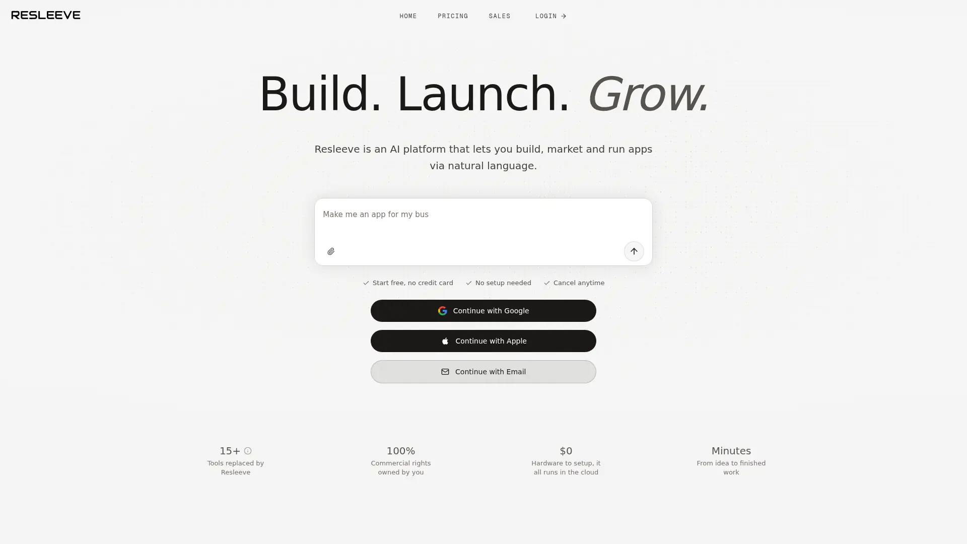 Resleeve screenshot