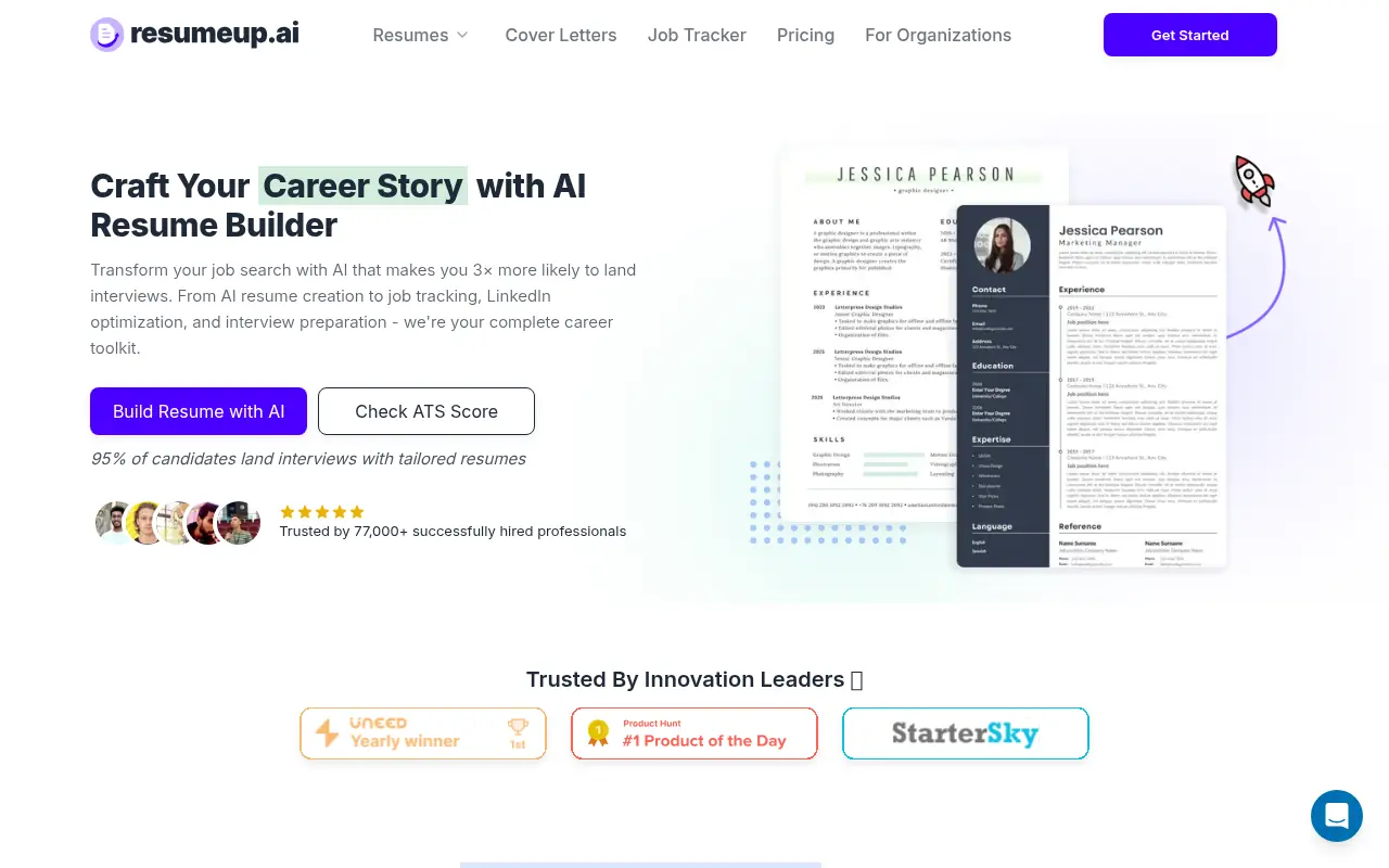 ResumeUp.AI screenshot