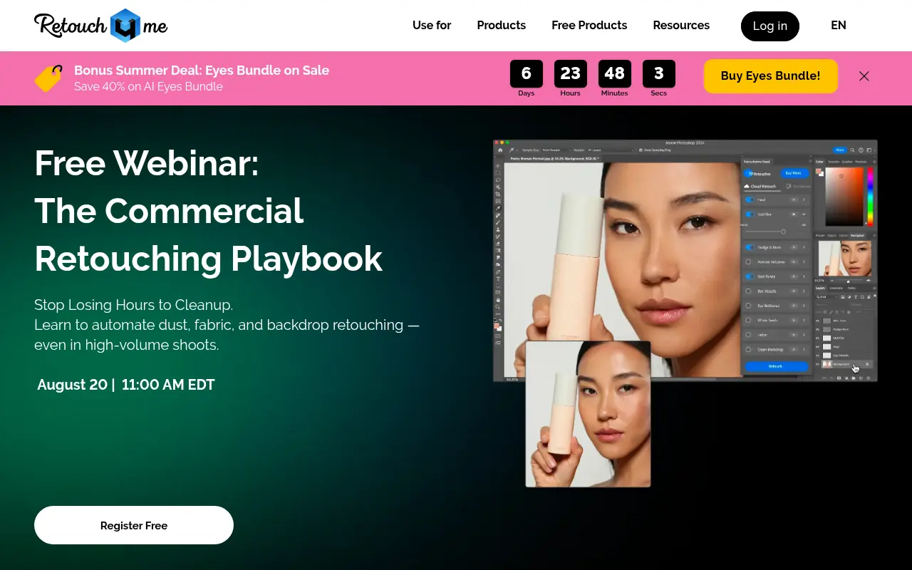 Retouch4me screenshot