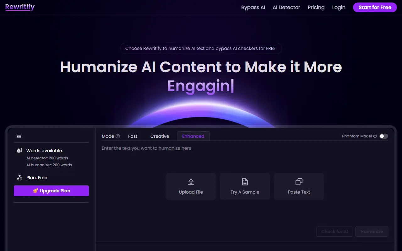 Rewritify screenshot