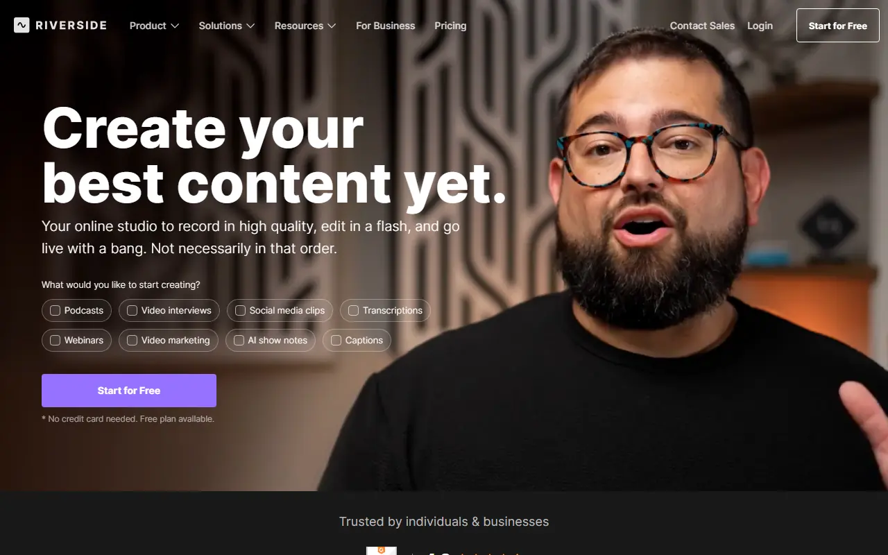 Riverside screenshot