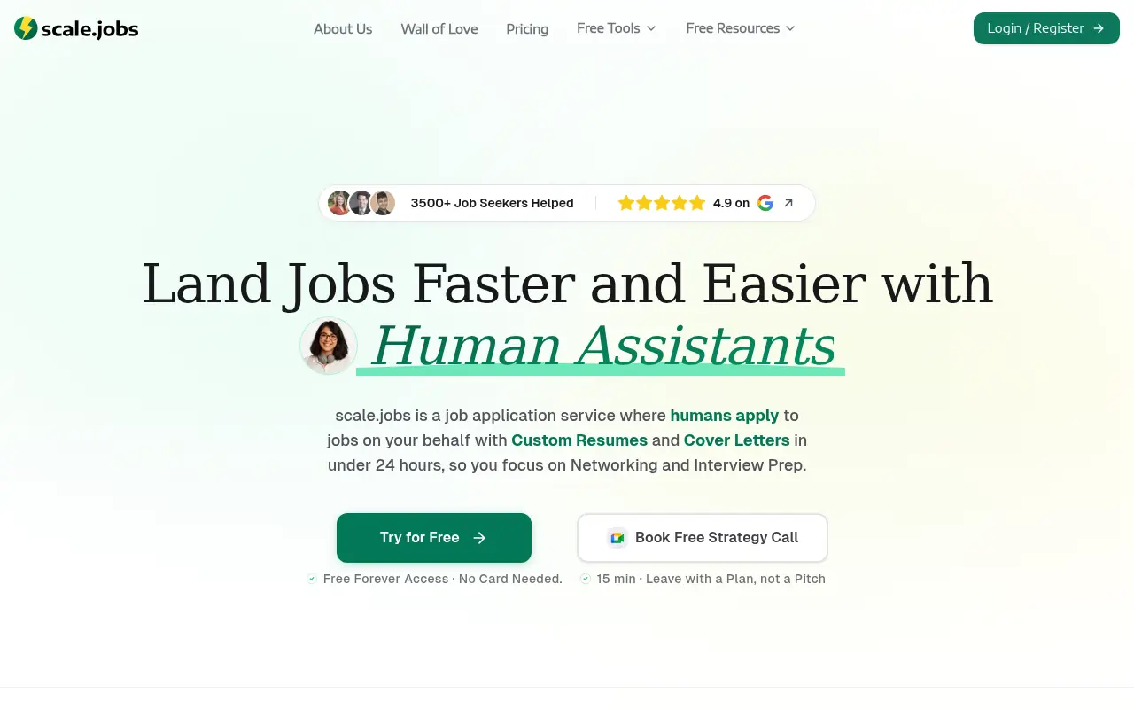 Scale.jobs screenshot
