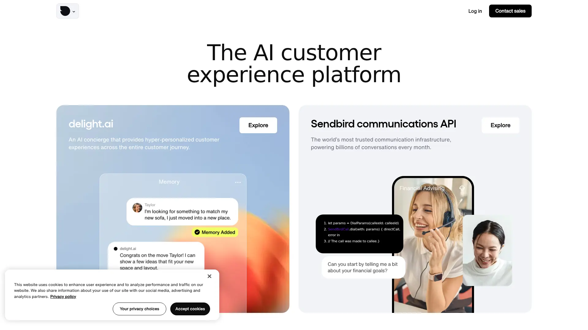 Sendbird screenshot