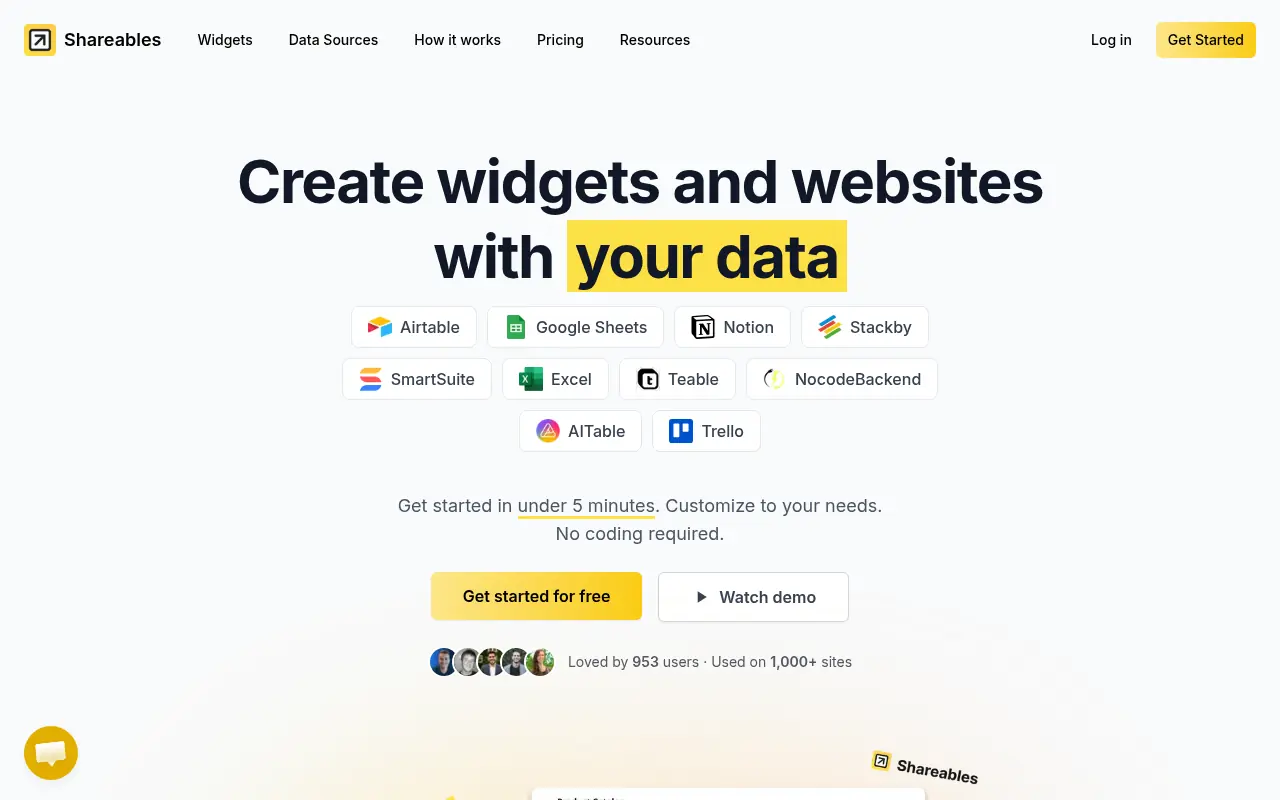 Shareables.ai screenshot