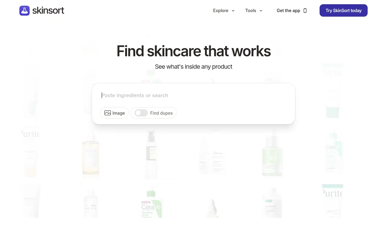 SkinSort screenshot