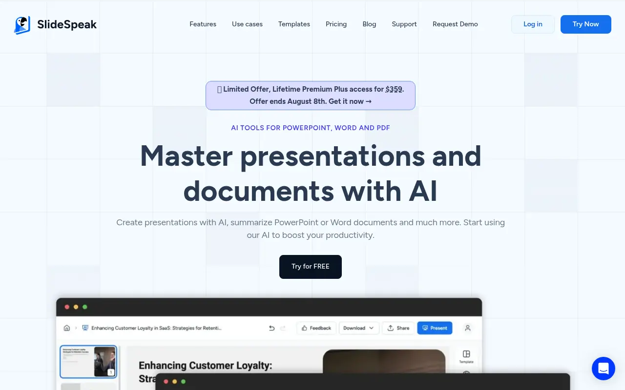 SlideSpeak screenshot