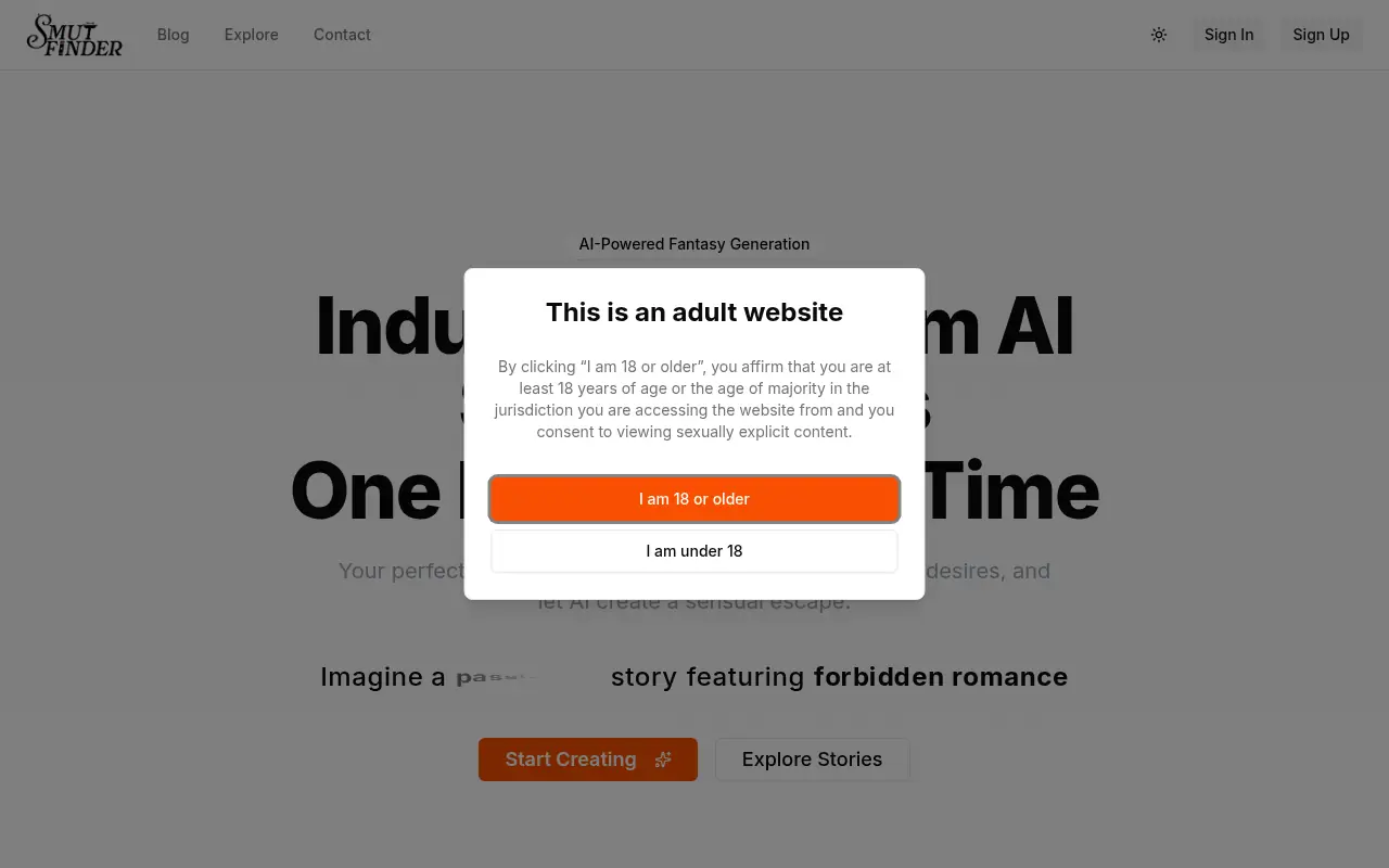 SmutFinder screenshot