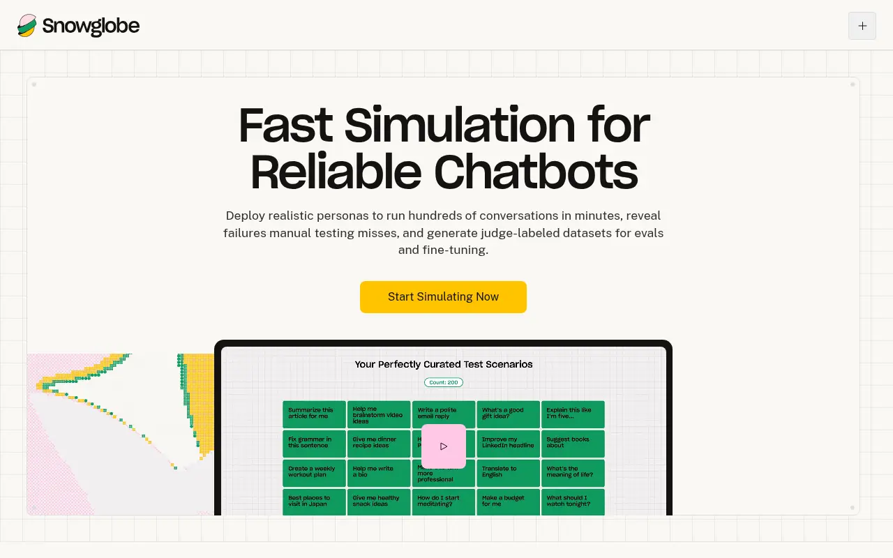 Snowglobe screenshot