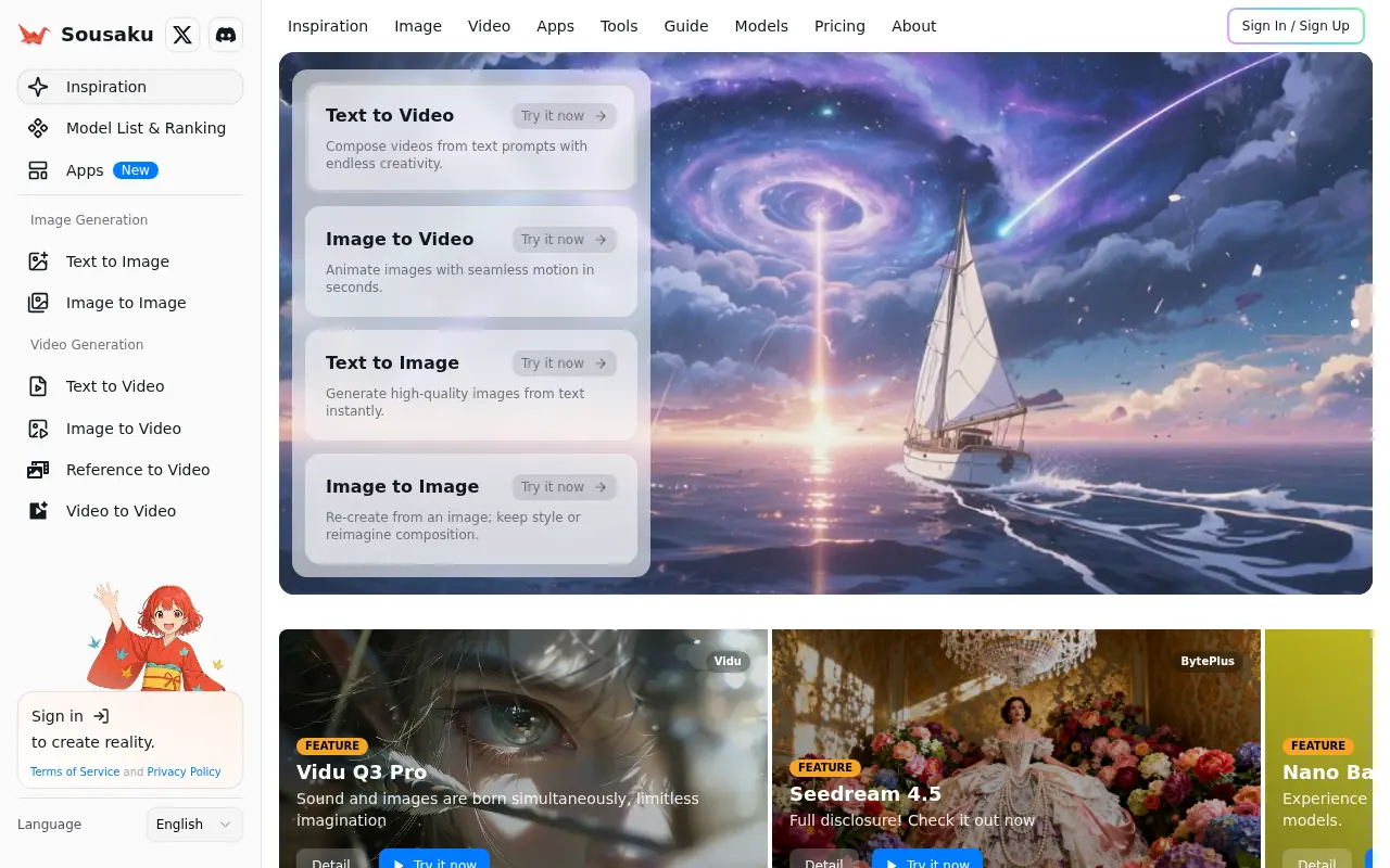 Sousaku AI screenshot