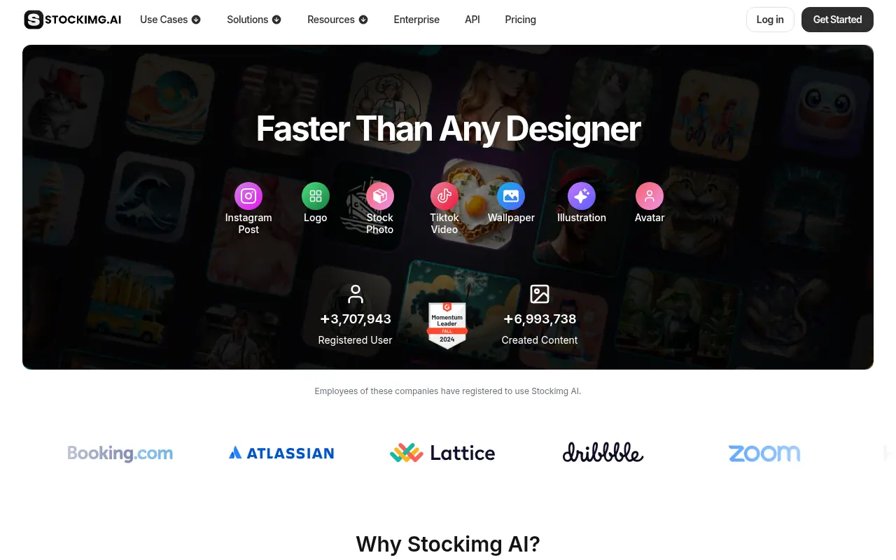 Stockimg AI screenshot